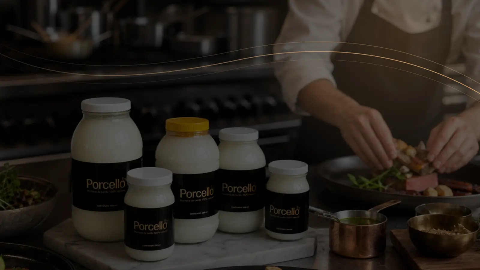 PORCELLO — manteca de cerdo artesanal de Colombia, destapa el sabor